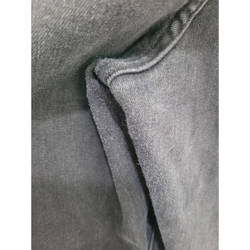 Judy Blue 18W Black High Rise Button Fly Raw Hem Cropped Wide Leg Jeans #2 - Picture 5 of 7
